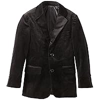 Isaac Mizrahi Big Boys' Solid Velvet Blazer Jacket