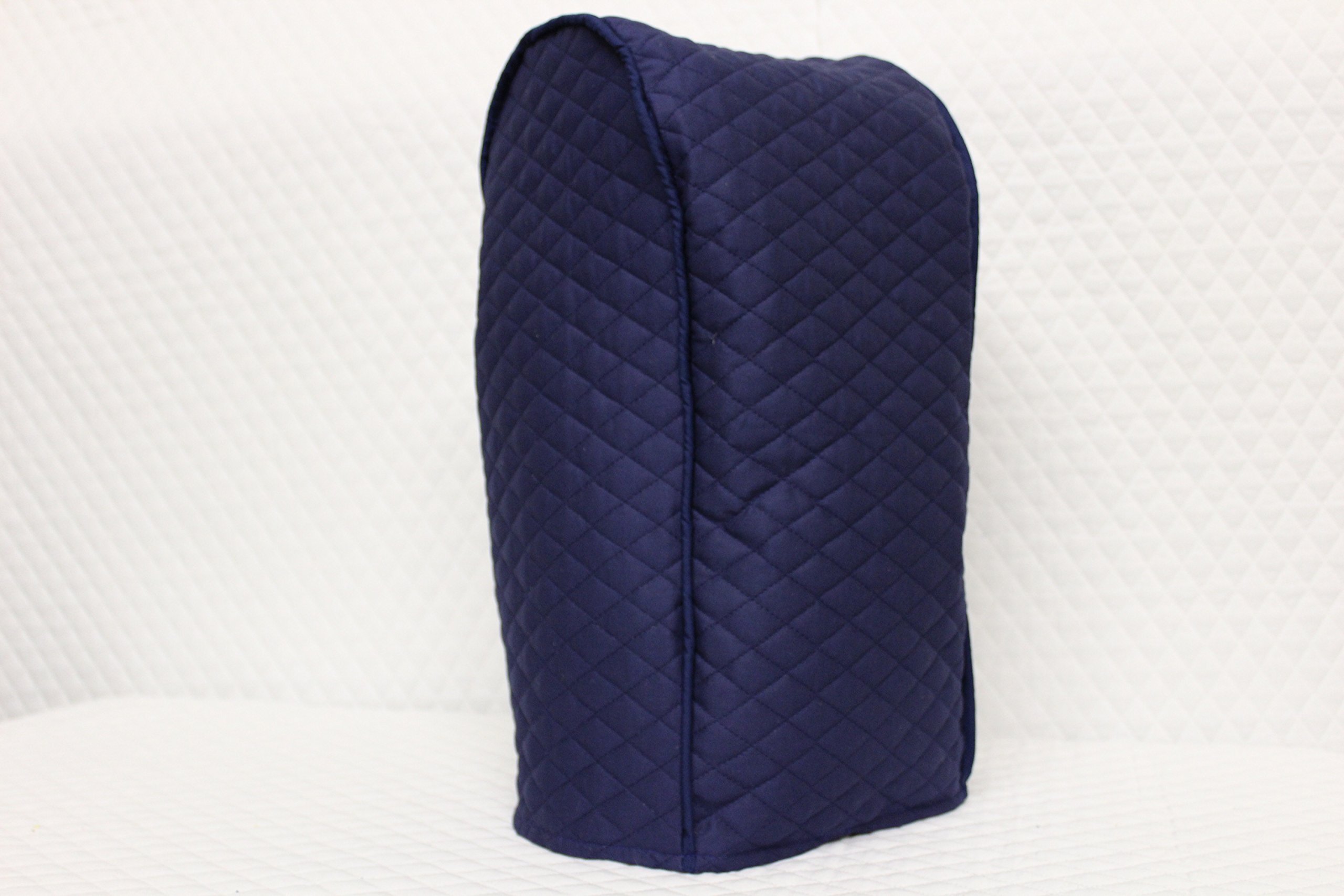 Simple Home Inspirations Navy Quilted Food Processor Cover