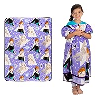 Disney Frozen 2 Kids Bedding Super Soft Plush Throw Blanket, 46 in x 60 in, 