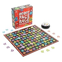 Educational Insights Robot Face Race, Fast Paced Color Recognition Matching Game, for 2-4 Players, Award-Winning Fun Family Board Game for Kids Ages 4+