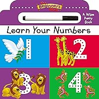 The Beginner's Bible Learn Your Numbers: a Wipe Away book The Beginner's Bible Learn Your Numbers: a Wipe Away book Board book