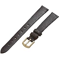 Hadley-Roma Women's 12mm Leather Watch Strap, Color:Brown (Model: LSL700SB 120)