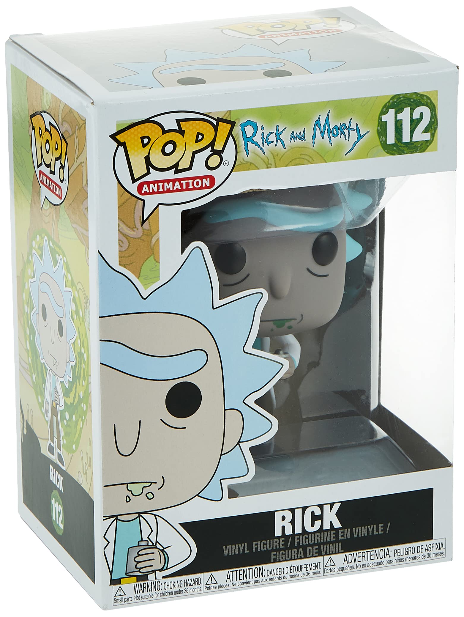 Funko POP Animation: Rick & Morty - Rick Action Figure