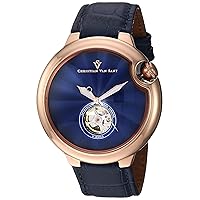 Men's CV0143 Cyclone Automatic Analog Display Quartz Blue Watch