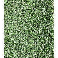Dollhouse Green Artifical Grass Lawn Garden Landscape Mat 60cm x 25cm