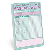 Knock Knock Magical Week Pad: My Practical, Positive, Super Magical To-Do List Pad & Daily Magic Planner Pad, 6 x 9-Inches
