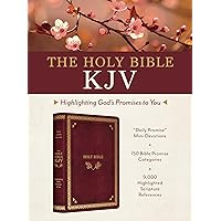 Holy Bible: KJV Highlighting God's Promises to You - Crimson & Gold Holy Bible: KJV Highlighting God's Promises to You - Crimson & Gold Leather Bound Paperback Audio CD