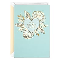 Hallmark Signature Mother's Day Card for Wife, Girlfriend, or Partner (Love the Way You Mom) for Anniversary or Birthday for Wife