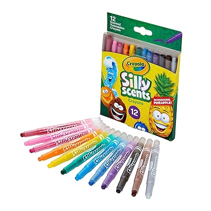 Crayola Silly Scents Twistables Crayons, 12 Count, Coloring Supplies, Gift for Kids