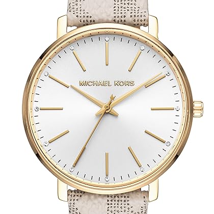 Michael Kors Pyper Three-Hand Stainless Steel Watch