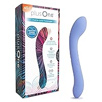 plusOne Menopause Care Massager - Perimenopause & Menopause Relief Device with 10 Vibration Settings and Heat Mode - Dual-Sided, Rechargeable, Waterproof
