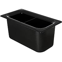 CM110303 Coldmaster ABS Third-Size Divided Food Pan, 3.40 qt. Capacity, 12.68