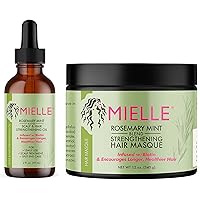 Mielle Organics Rosemary Mint Scalp & Hair Oil and Hair Masque