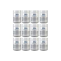 (12 Pack/1,920 Wipes) CleanCide Hospital Grade Surface Disinfecting Wipes (Virucidal, Germicidal, Fungicidal and Tuberculocidal), Non-toxic, Citric Acid Based, Ideal for Household/Nursery/Day Care/Gym/Healthcare/Classroom/Spa, 160 Wipes, 12 Canisters (1,920 Wipes Total)