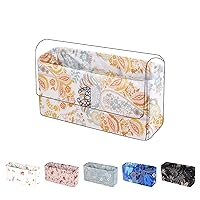 Silk Purse Organizer Insert, unique pattern Bag organizer, bag in bag for luxury bags, fit Chanel 19 bags (19 Jumbo30, Paisley)