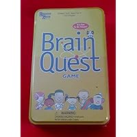 Brain Quest Travel Card Game by University Games | Fun, Educational, Challenging Learning Game in Travel Tin | For Ages 8 Years and Up