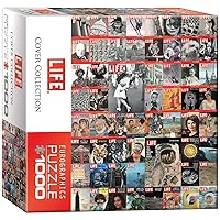 EuroGraphics Life Magazine Vintage Cover Collage Puzzle (1000 Pieces)