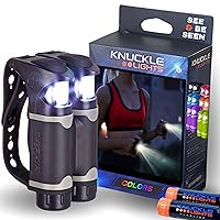 Colors - Running Flashlights for Runners - Night Safety Lights for Walking, Joggers, Camping & Hiking - LED Flashlight Alternative to Headlamps - Essential Running Gear in The Dark