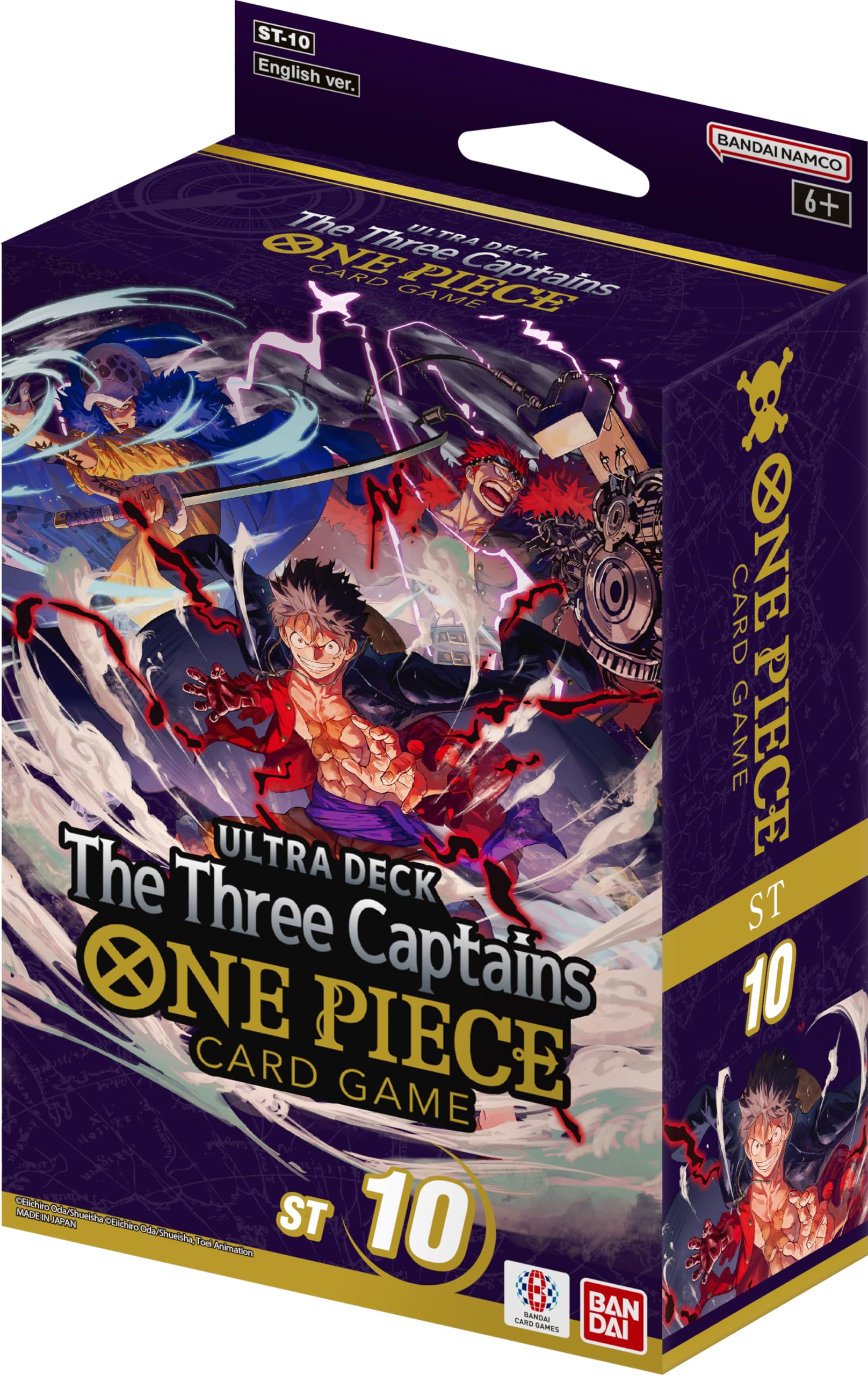 Bandai One Piece Ultra Deck ST-10 The Three Captains Card Game