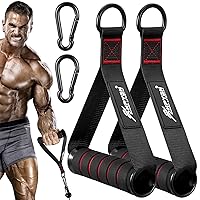 Exercise Handle, Resistance Bands, Replacement Fitness Equipment for Pilates, Yoga, Strength Trainer, Pull Down Home Gym, Weight Bands Set for Muscle Training, Strength, Slim, Yoga, Home Gym Equipment