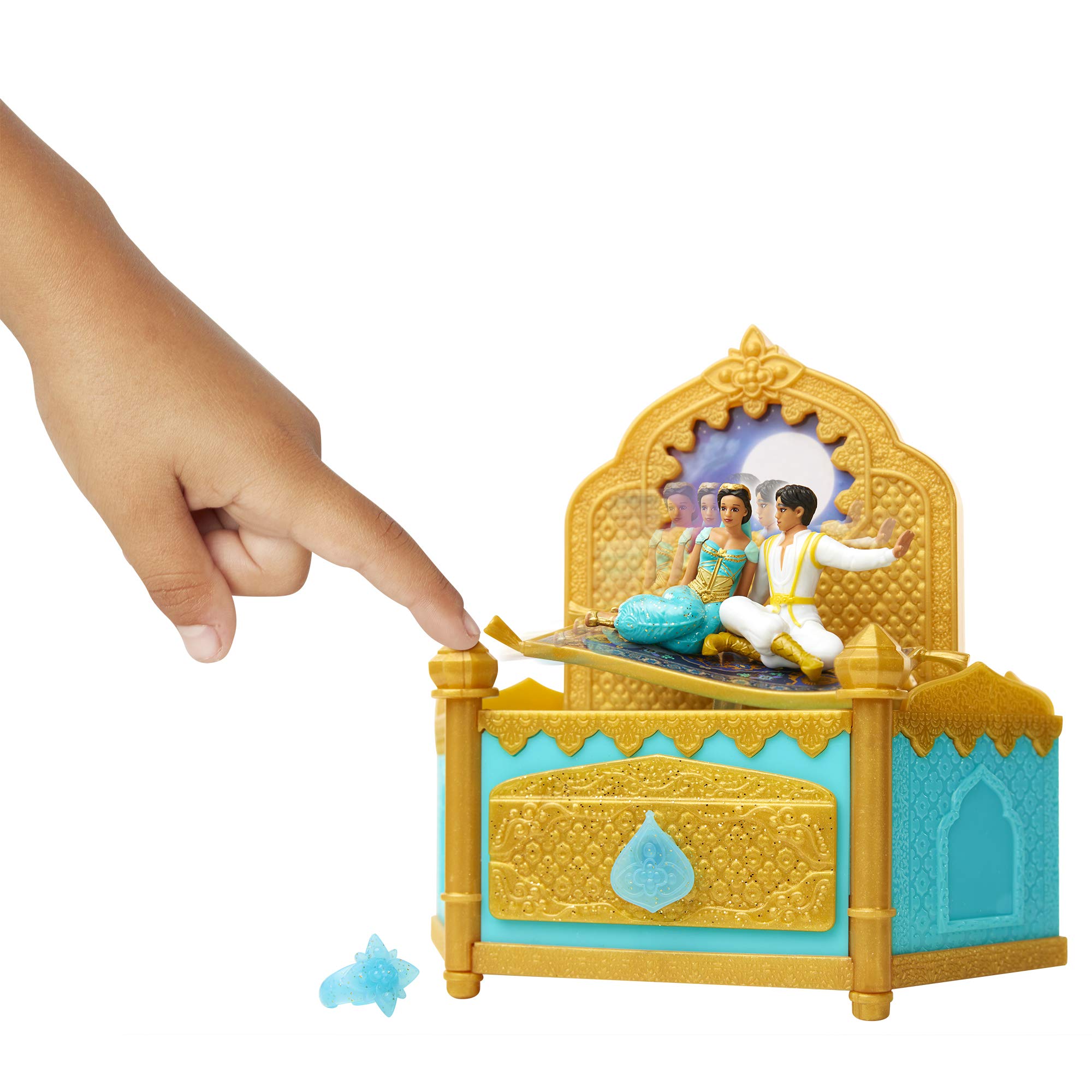 Aladdin Disney Musical Jewelry Box with Ring to Wear