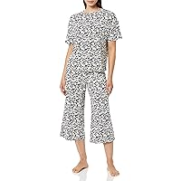 Amazon Essentials Women's Knit Jersey Pajama Set (Available in Plus Size)