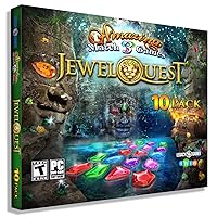 Match-3 Games for PC: Jewel Quest, 10 Game DVD Pack + Digital Download Codes (PC)