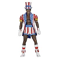 NECA Rocky 40Th Anniversary Scale Action Figure Series 2 Apollo (Uncle Sam Hat and Coat), 7