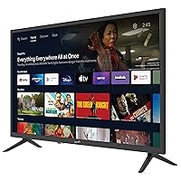 Supersonic Smart SC-3250GTV 32-inch FHD DLED TV with Google Assistant, ATSC/NTSC, HDMI, WiFi, USB Input, 1080p Resolution,16.7M Colors, 60Hz Refresh Rate, Energy-Efficient, Remote Control