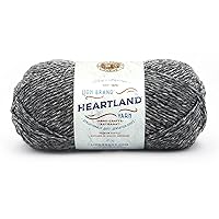 Lion Brand Yarn Heartland Yarn for Crocheting, Knitting, and Weaving, Multicolor Yarn, 1-Pack, Great Smoky Mountains