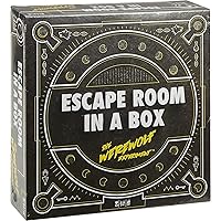 Mattel Games Escape Room in a Box Game The Werewolf Experiment, Mystery with Physical Puzzles, Paper Puzzles & Real Locks (Amazon Exclusive)