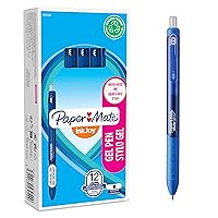 Paper Mate InkJoy Gel Pens | Medium Point (0.7 mm) | Dark Blue | 12 Count