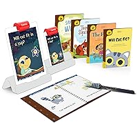 Osmo - Reading Adventure - Beginning to Read for iPad & iPhone + Access to 4 More Books - Ages 5-7 - Builds Reading Proficiency, Phonics, Comprehension & Sight Words iPad Base Required US ONLY