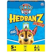 Spin Master Games Hedbanz Junior PAW Patrol, Picture Guessing Board Game, for Families and Kids Ages 5 and up
