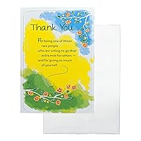 Blue Mountain Arts Greeting Card “Thank You…” Is a Perfect Way to Show Gratitude and Appreciation to Someone Who Always Goes the Extra Mile, by Jason Blume (WC315.1)