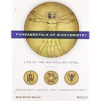Fundamentals of Biochemistry: Life at the Molecular Level Fundamentals of Biochemistry: Life at the Molecular Level Hardcover eTextbook Loose Leaf