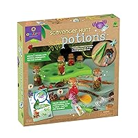 Craft-Tastic Scavenger Hunt Potions - Nature DIY Craft Kit - Create Magical Nature Potions - Makes 7 Potions - Comes with Recipe Book - Ages 4+ with Adult Help