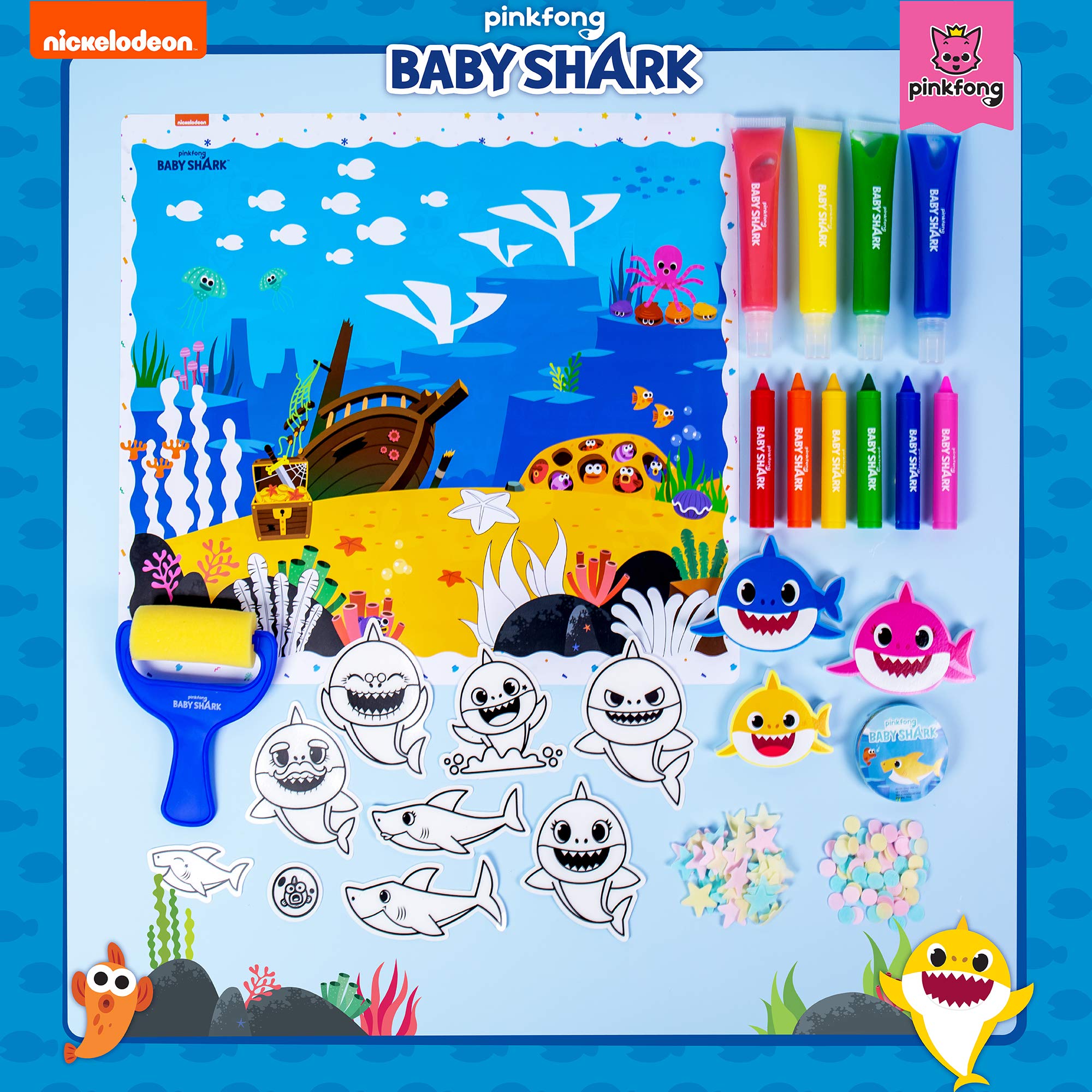 Baby Shark Ultimate Bath Art Studio by Horizon Group USA Medium
