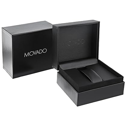 Movado Men's 0606792 Museum Sport Stainless Steel Watch with Black Dial