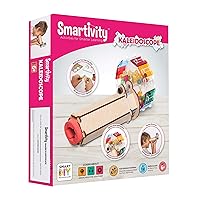 Smartivity Kaleidoscope 3D Wooden Model Engineering STEM Building Toy for Kids Ages 6 and Up