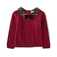 Gymboree,Girls, and Toddler Long Sleeve Sweaters,Royal Red, 10