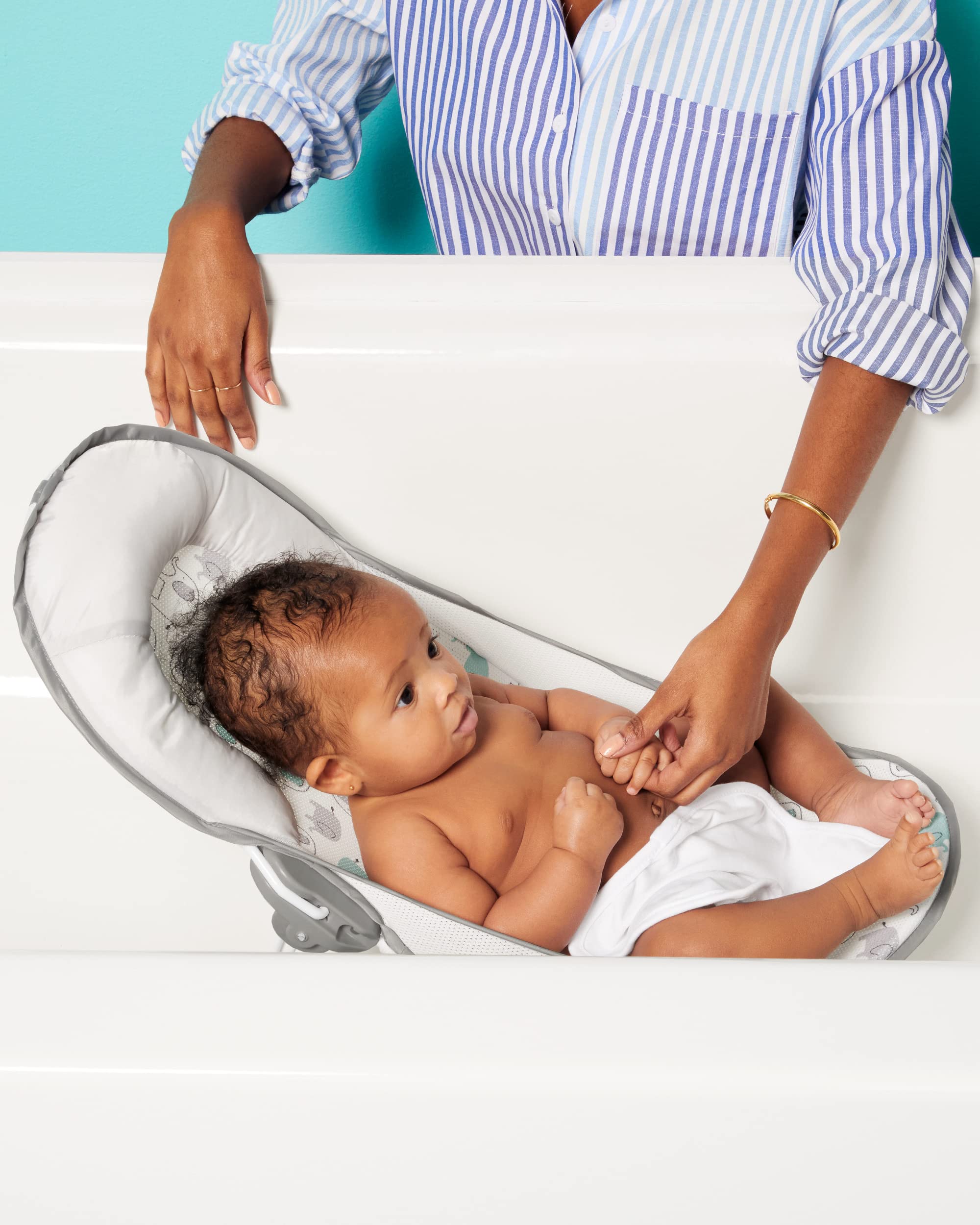 Simple Joys by Carter's Unisex Baby Bather, Elephant, One Size