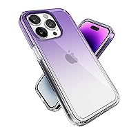 Speck Clear iPhone 14 Pro Case - Drop Protection, Scratch Resistant Dual Layer Slim Phone Case for 6.1