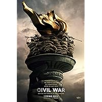 Civil War 2024 Movie Poster Home Decor 11x17, Unframed