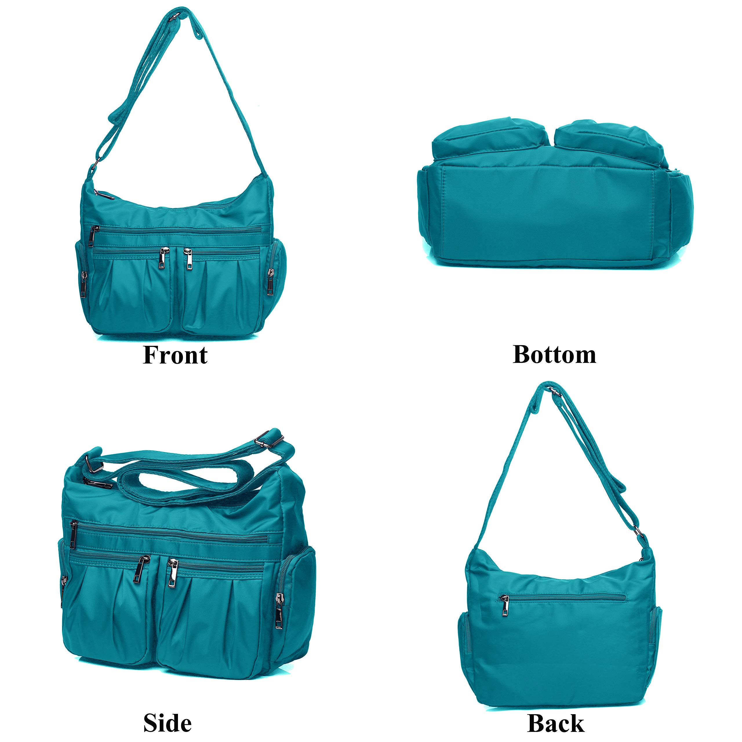 VOLGANIK ROCK Crossbody Purses for Women Shoulder Handbags Lightweight Waterproof Nylon Travel Bag Ladies Pocketbooks