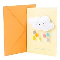 Hallmark Signature Baby Shower Card (Showered with Happy)