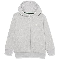 Lacoste Boys Kangaroo Pocket Zip Up Hoodie