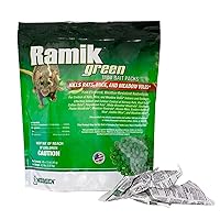 116317 Ramik Green 45-Mini Bait Packs, 4.2 Pounds