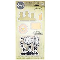 Sizzix Framelits Die Set with Stamps Possibilities by Tim Holtz (5 Pack)