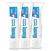 Plus Biomimetic Toothpaste with 20 Percent Hydroxyapatite for Teeth and Gums, 3.44 Ounce (Pack of 3)